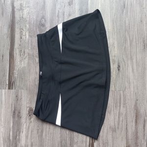 Champion Women's Skort Built-in Shorts Black & White Size S